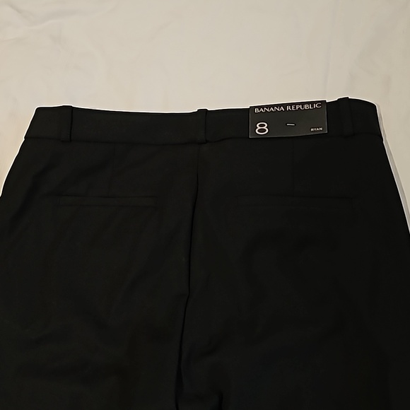 BNWT straight leg black banana Republic pants - Picture 3 of 7